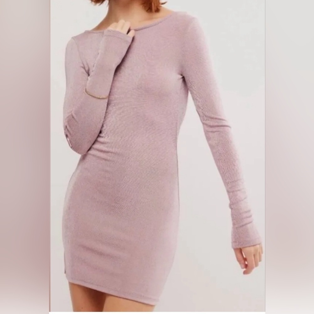 Free People purple mini Dress